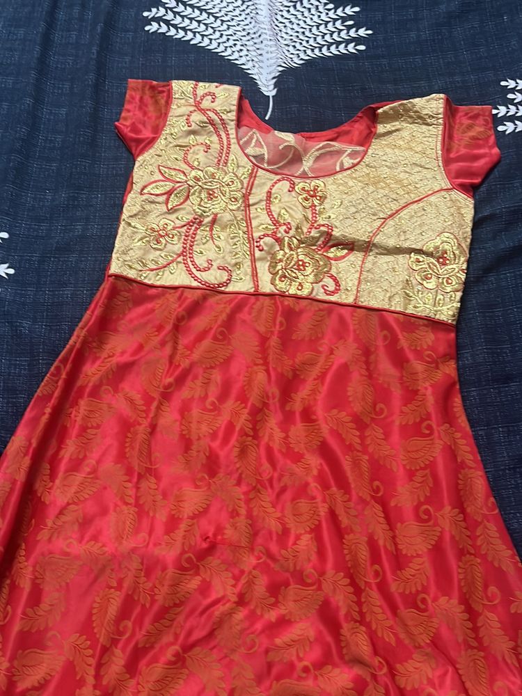 Red Function Wear Dress