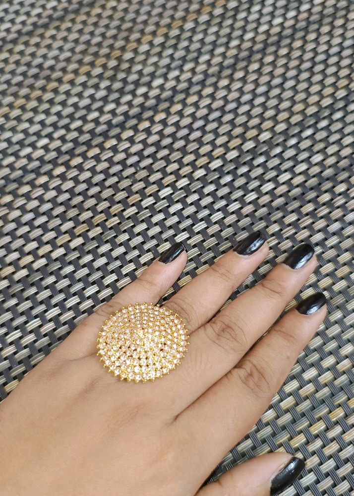 Latest Design Big Stone Ring