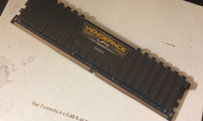 Corsair 3200Mz DDR 4 Ram Used For Smooth Gaming