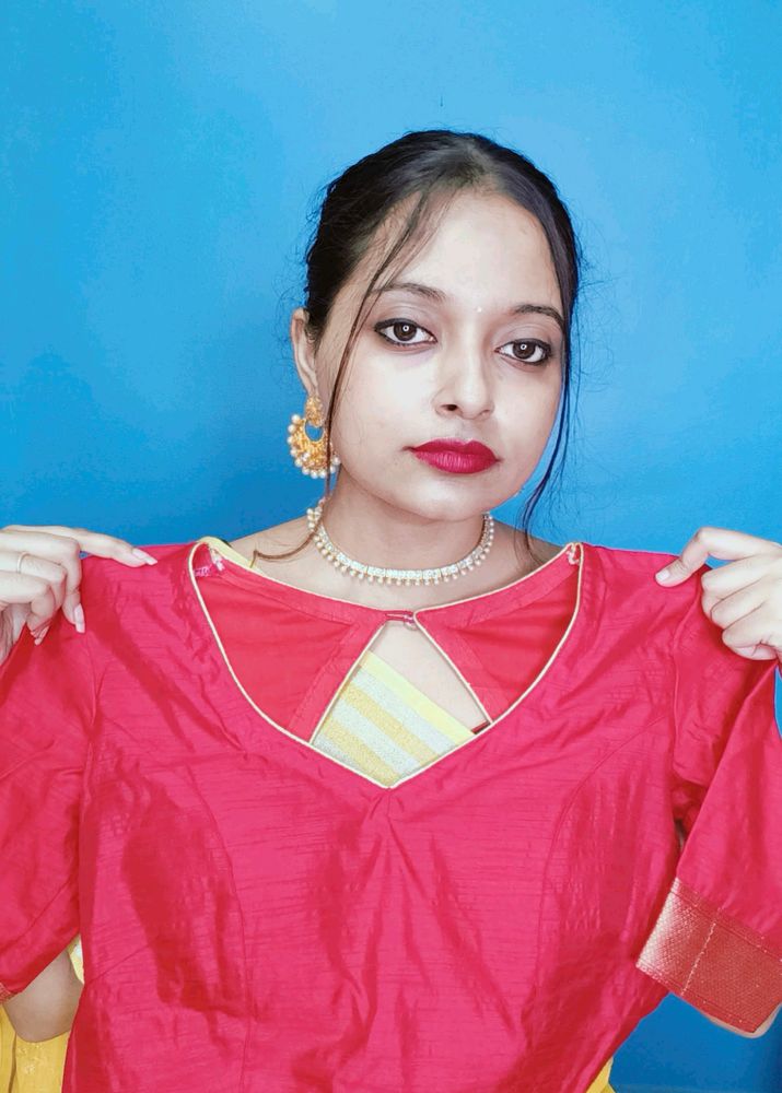 Women's Red Blouse