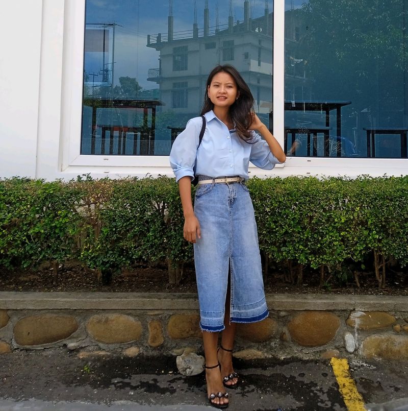 Denim Skirt