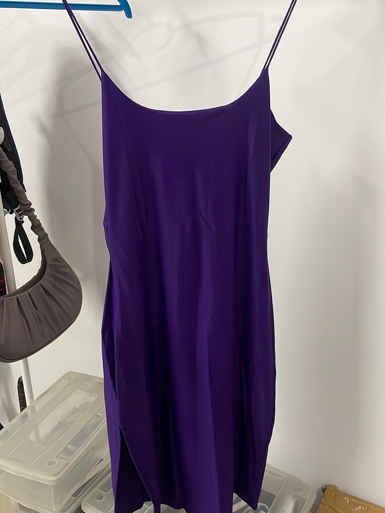 Purple Bodycon Dress