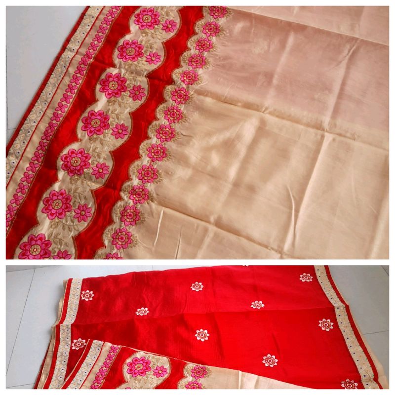 Two Colour Saree..