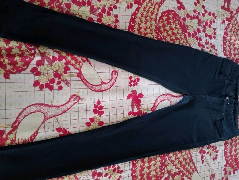 Black High Waist Skinny Jeans