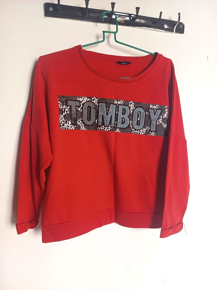 Tomboy Stylish Sweatshirt Top