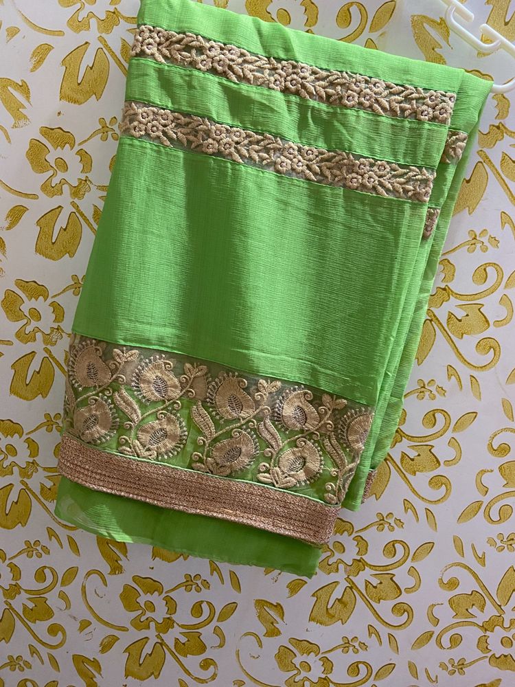 Green Saree