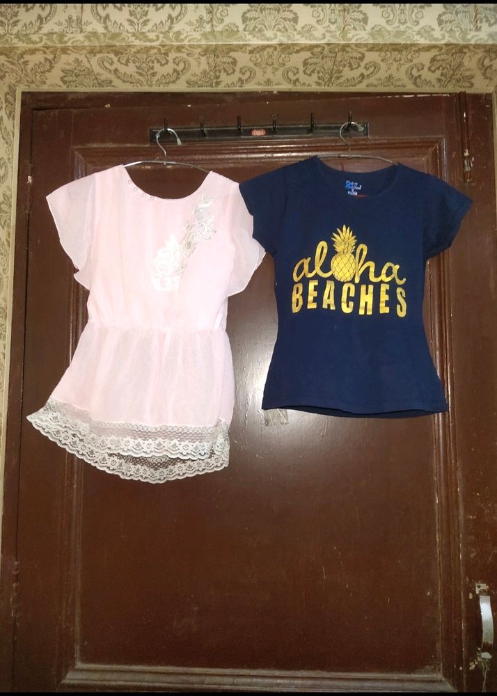 Buy Kids Girls One Top Get T Shirt Free