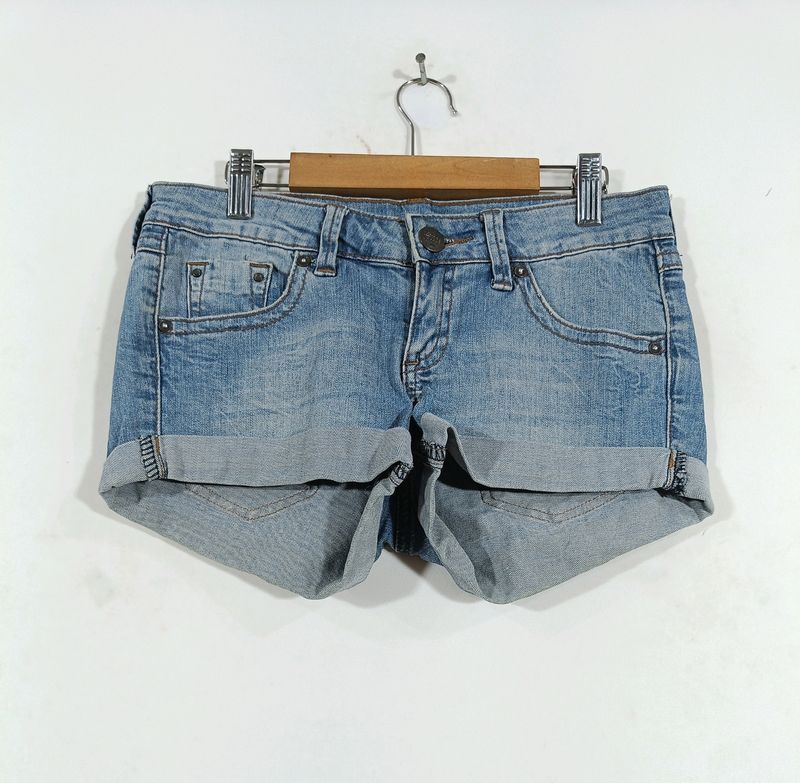 Blue Denim Shorts (Women)