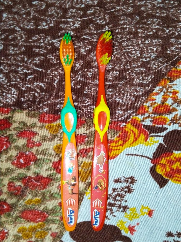 Tooth Brush For Kids Combo Pack 2