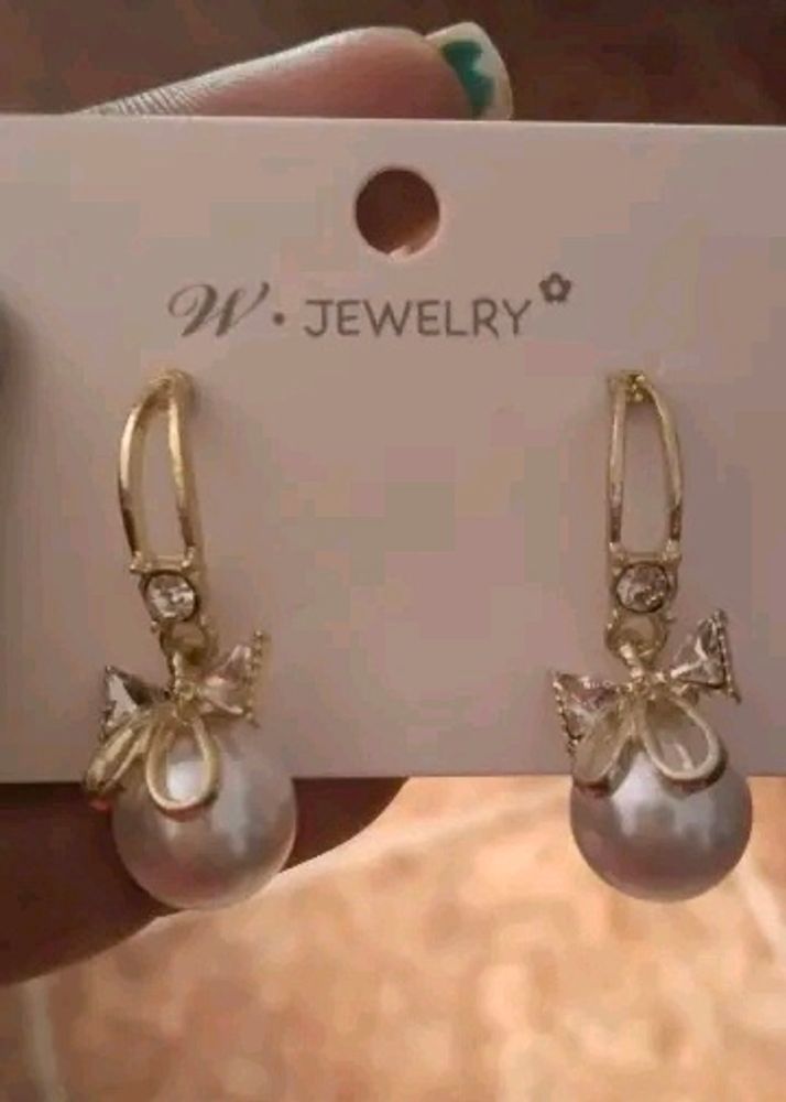 Pearl Fashion Earrings