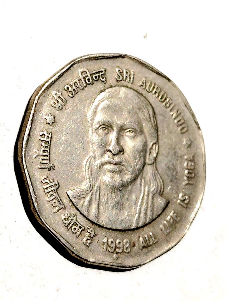 Rs2 Sri Aurobindo Coin