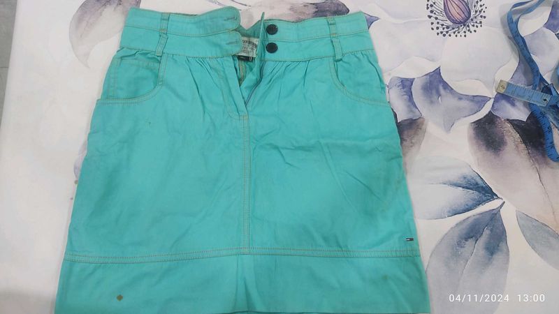 Sea Green Skirt