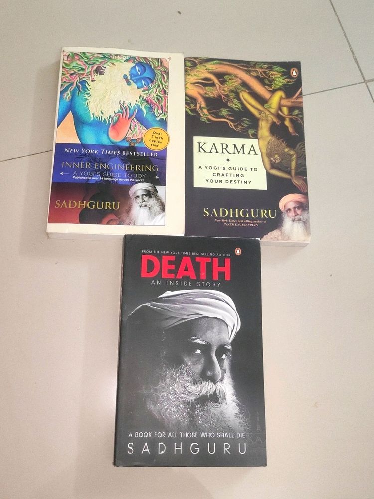 Sadhguru Karna ,Death 3 Books Combo