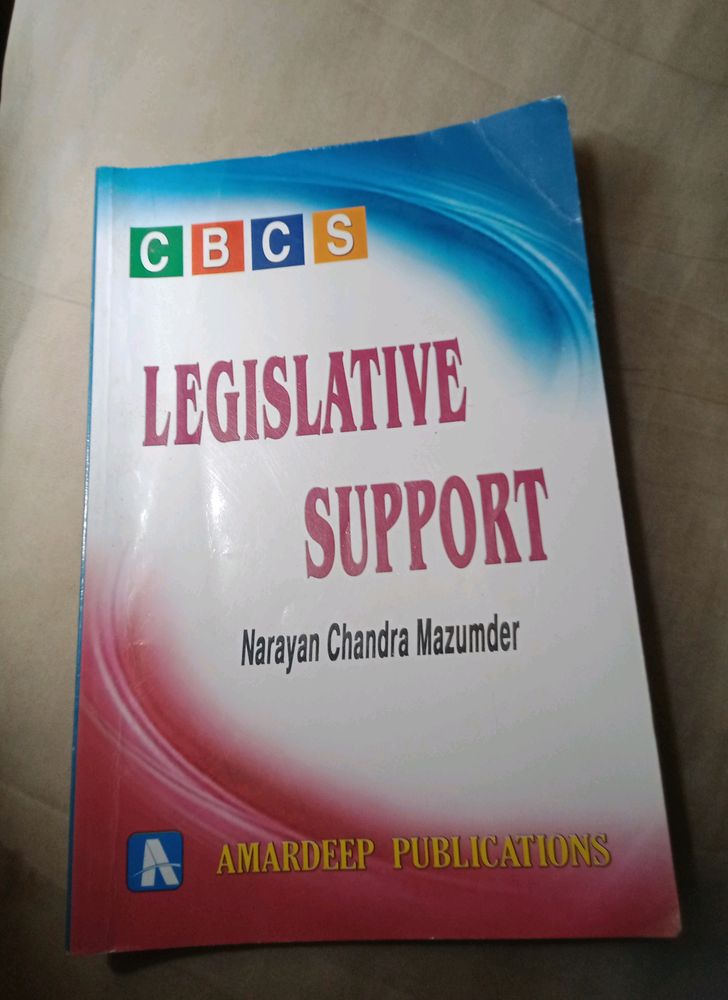 Legislative Support By Narayan Chandra Mazumder