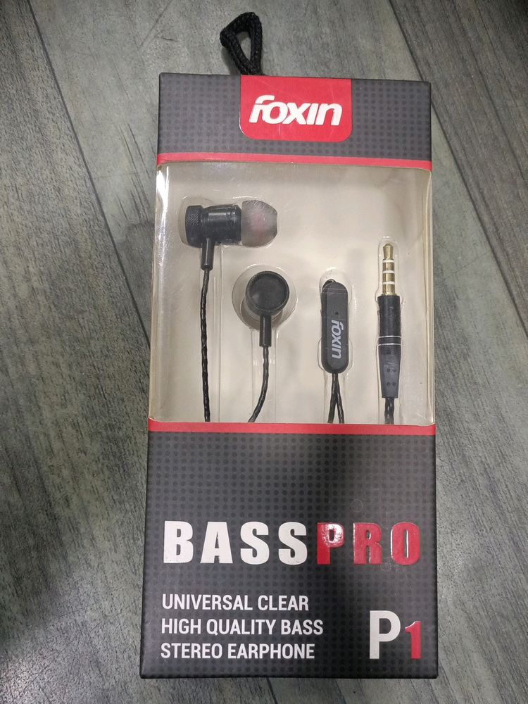 FOXIN BASSPRO EARPHONE P1