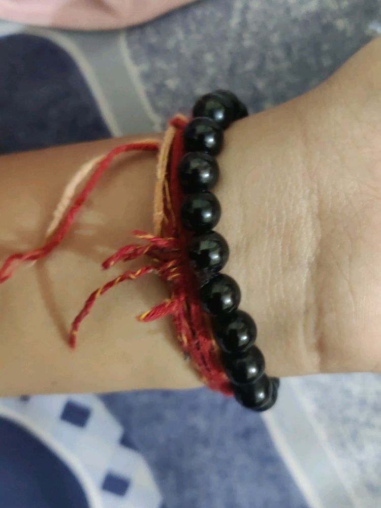 Black Tourmaline Crystal Bracelet