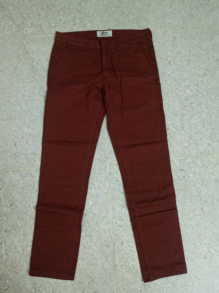 Men's Trouser Rust Color