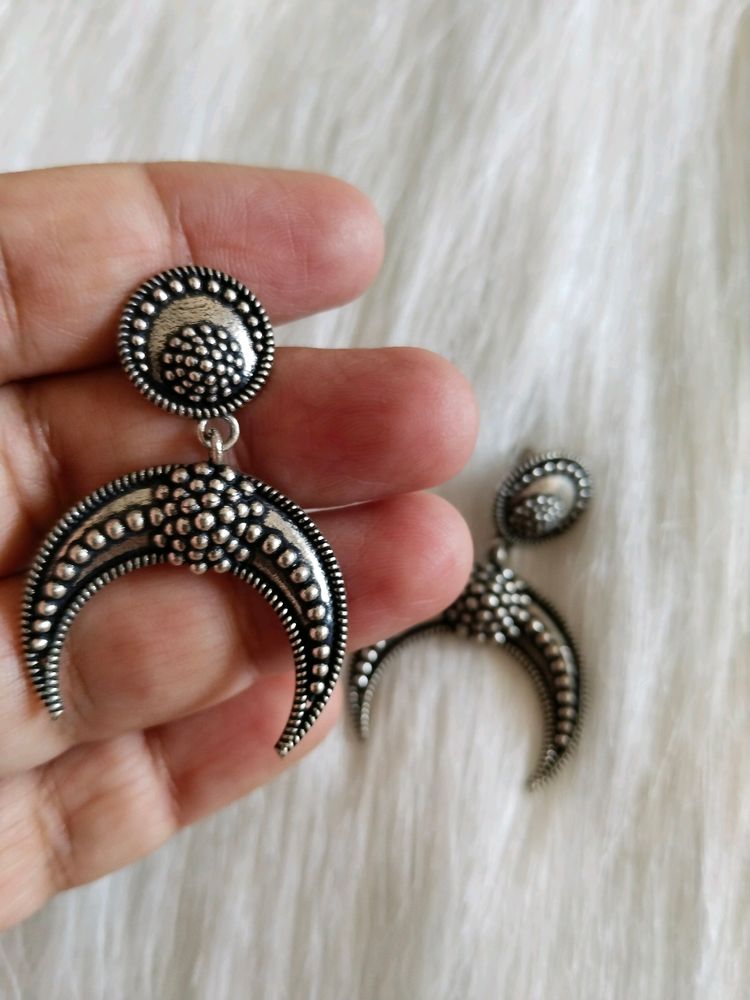 Oxidised Earings