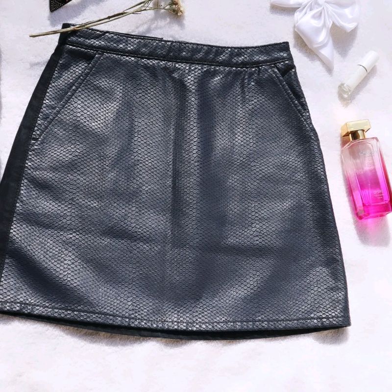 Leather Skirt