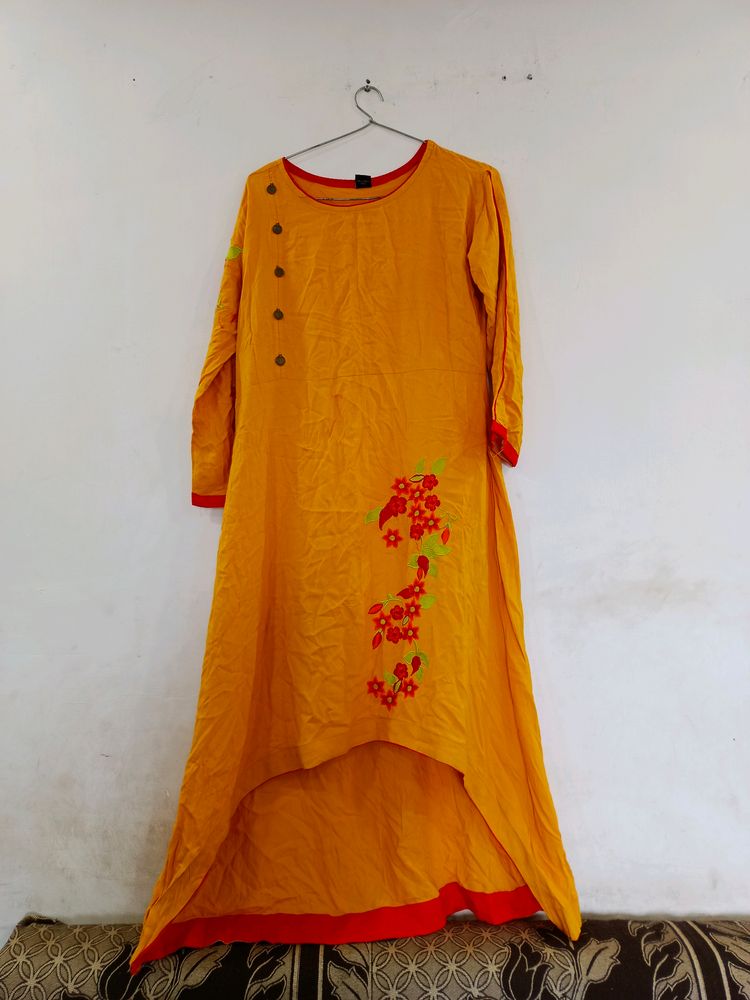 Mustard Kurti