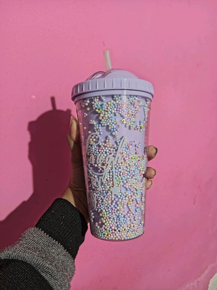 Plastic Sipper Tumbler with Straw