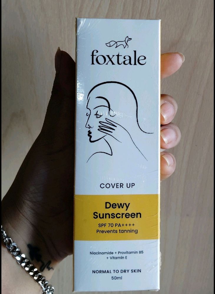 FOXTALE SPF 70 SUNSCREEN ❤️