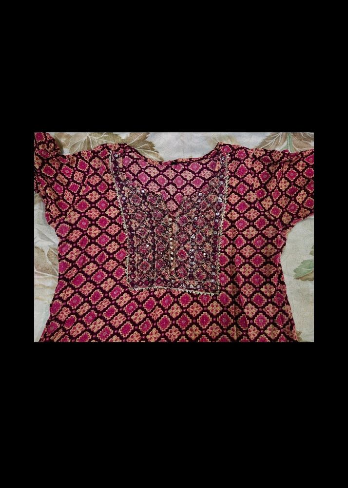 Pink Kurti