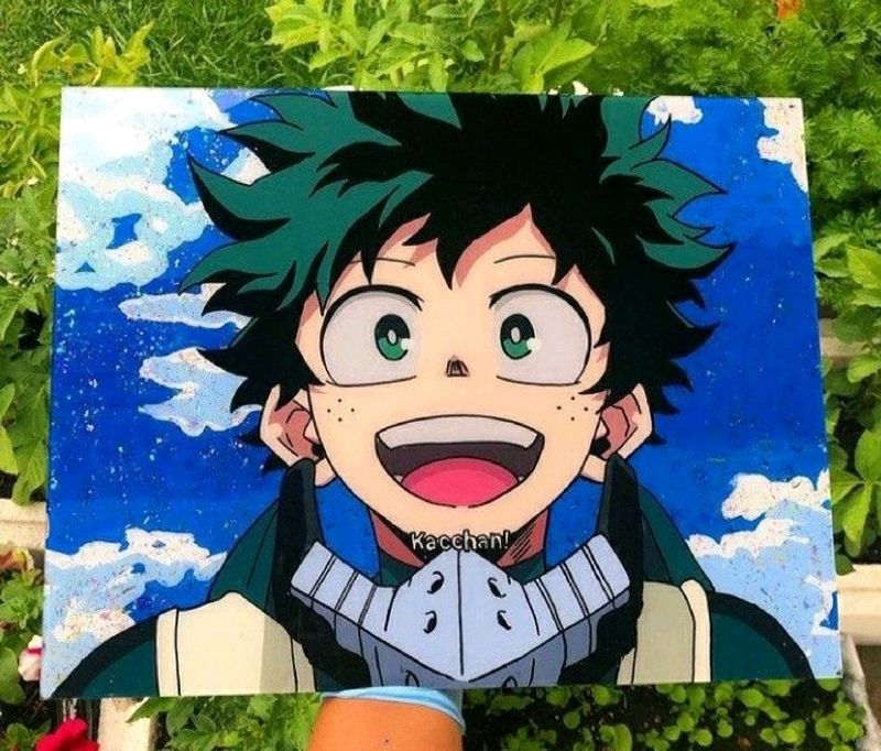 Anime Canvas Painting