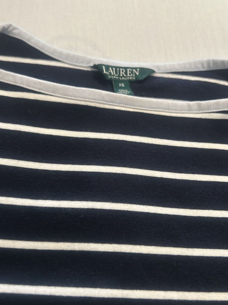 Ralph Lauren T Shirt   With White Stripes