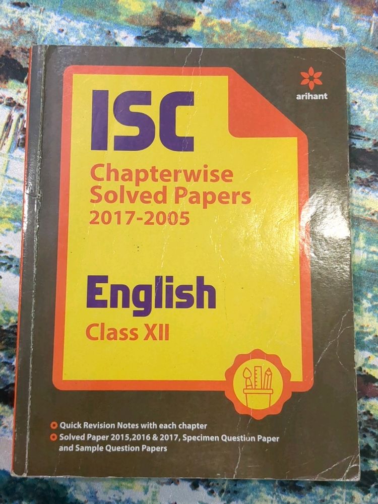 ISC English Solved Papersfor Class 12