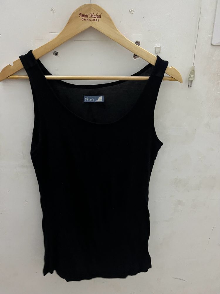 Basic Black Tank Top