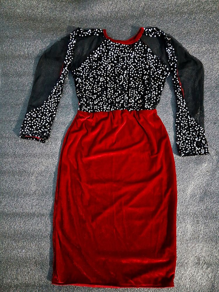 Women Bodycon Red Dress 💃