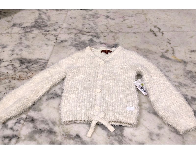 Very Soft and Thick cardigan Sweater For Girl's