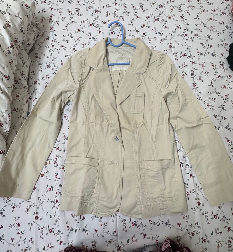 Cream Business Jacket