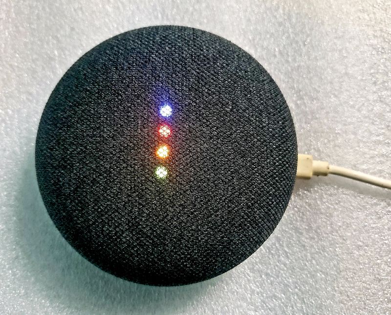 GOOGLE HOME MINI for Sale with Charging Cable