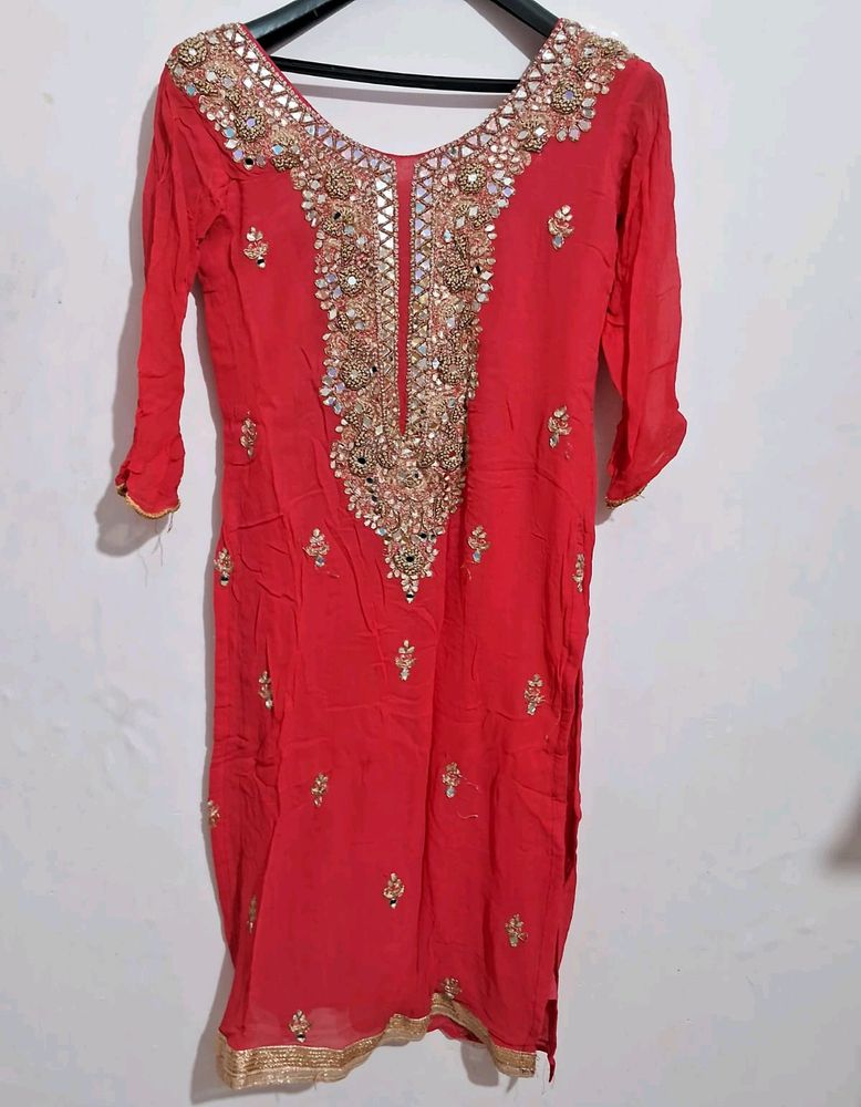 Heavy Handwork Kurta