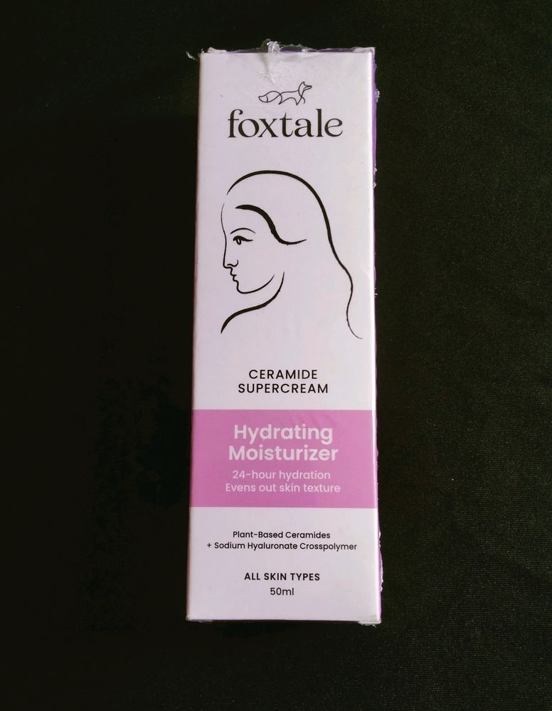 Foxtale Ceramide Hydrated Face Moisturizer 🧴💕