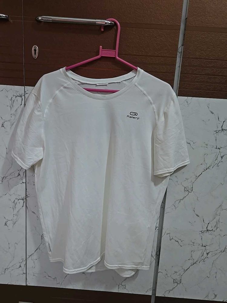 Men's T-shirt 👕 White Color (Decathlon)