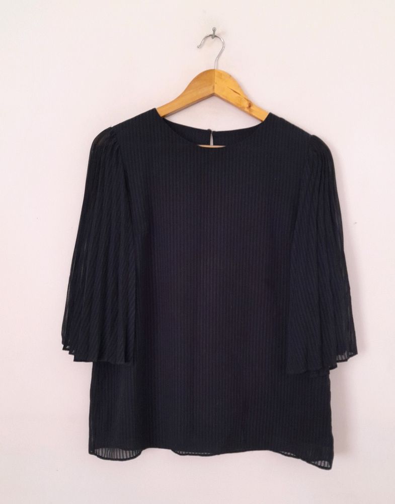 Dark Navy Style Top