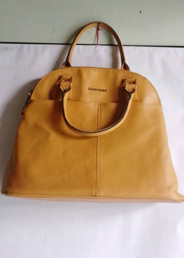 Leather Hand Bag(Negotiable Price)