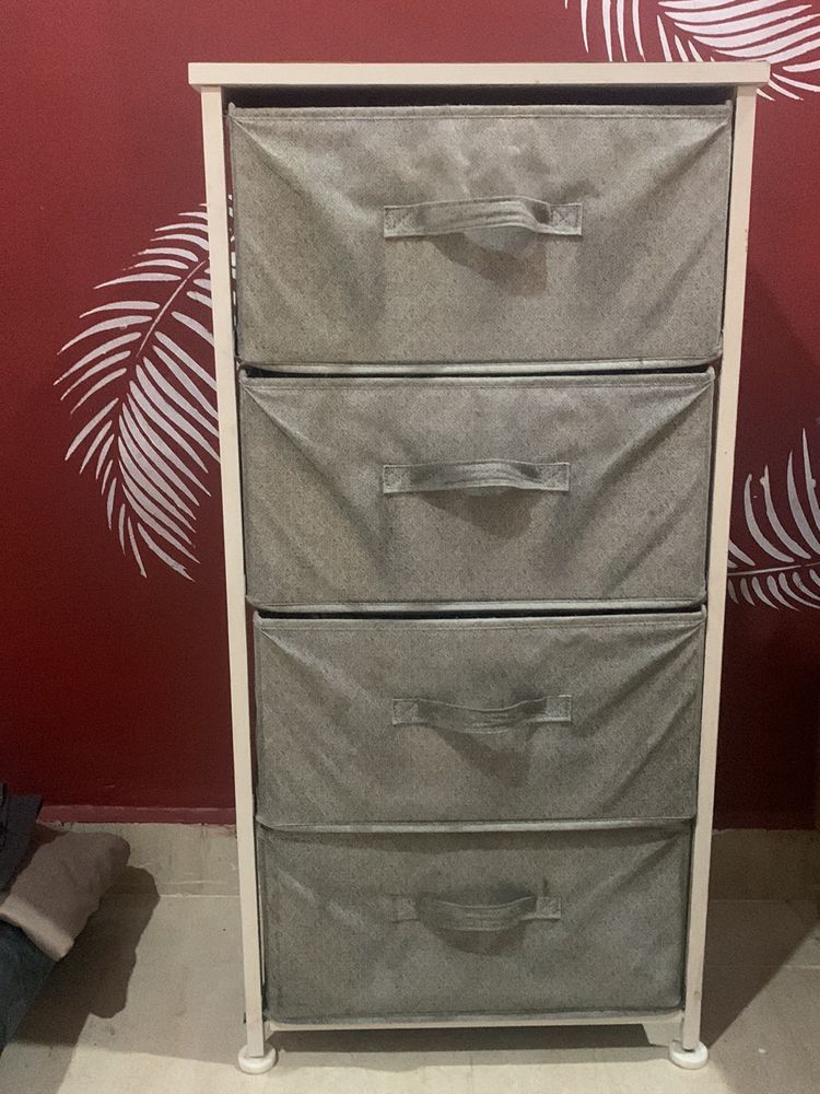 4 Drawer Unit storage organiser