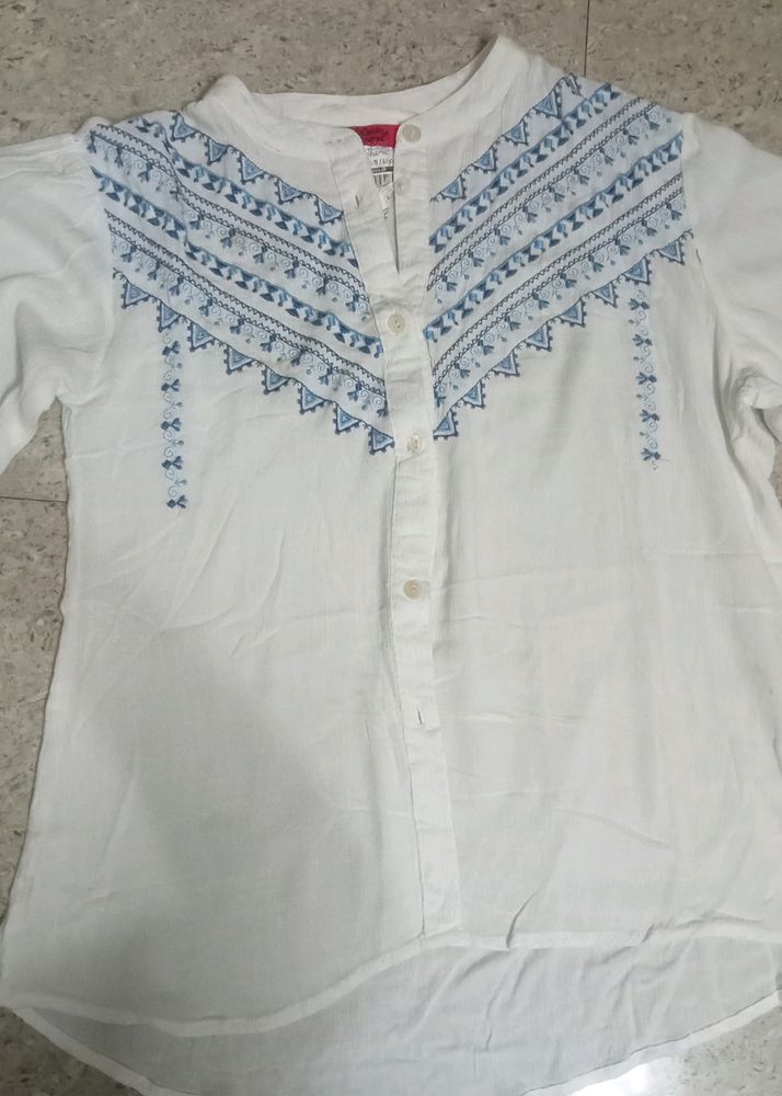 White New Shirt