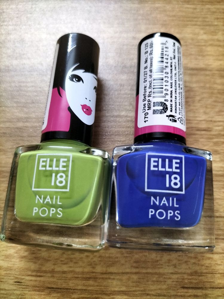 Elle 18 Nail Polish Combo Of 2 In Shade 131 & 170