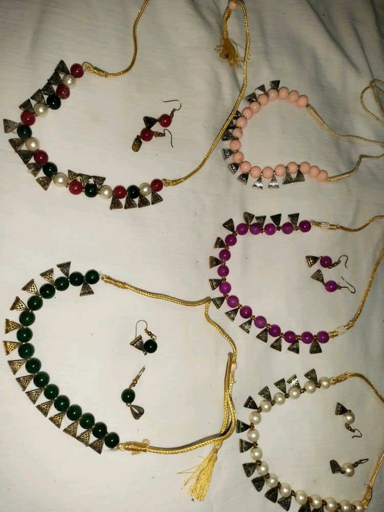 Combo Of 5 Necklace