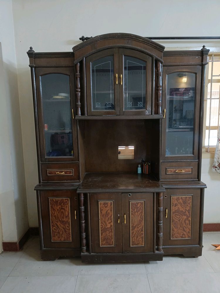 Antique Style TV unit With Storage