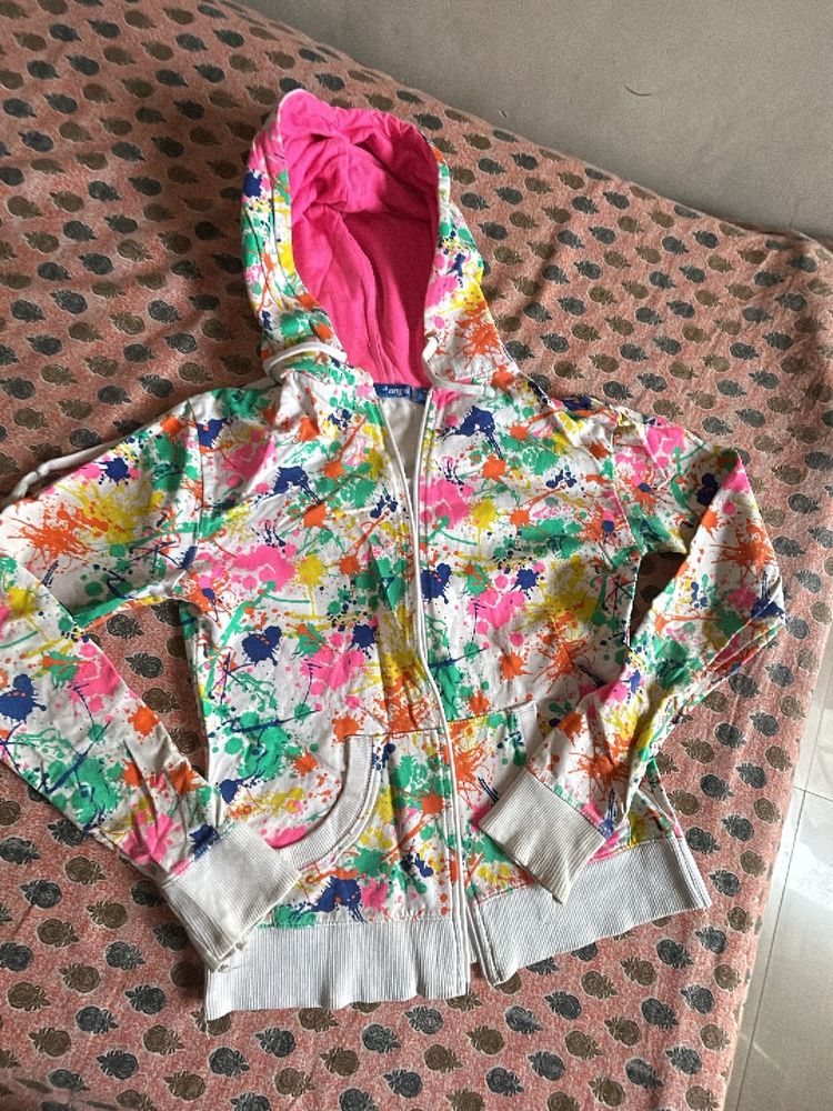 Sprinkle Paint Hoodie 🌸