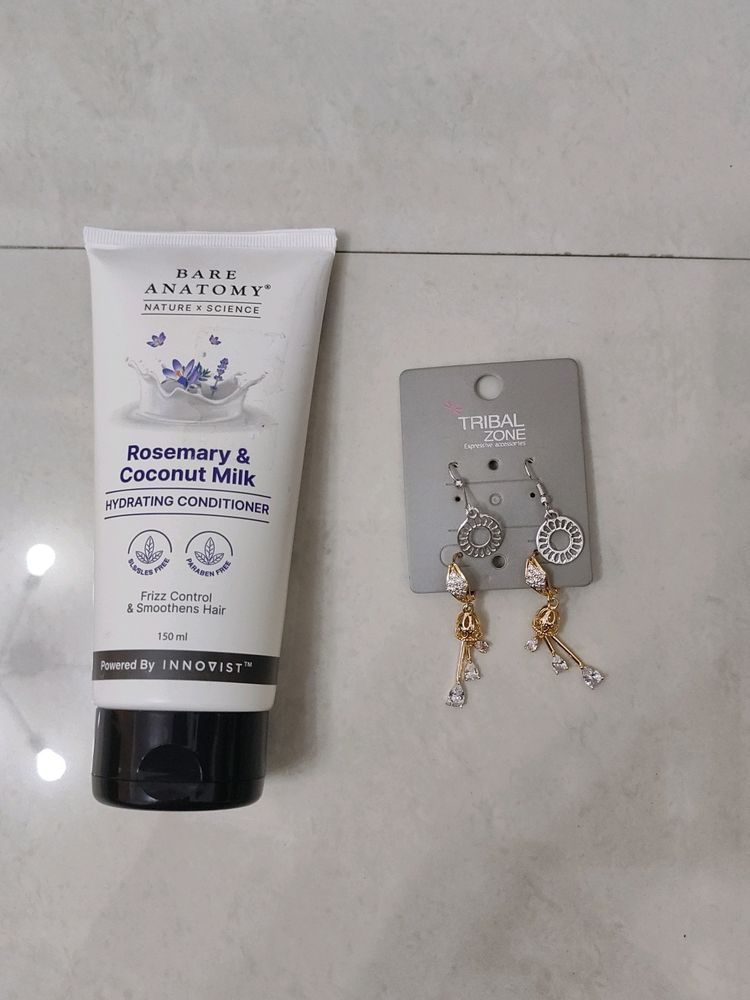 Earings And Conditioner