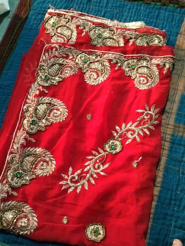 Red Saree