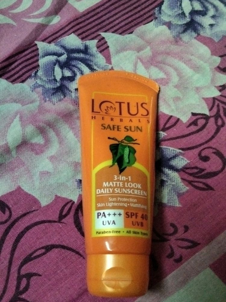 Lotus Sunscreen