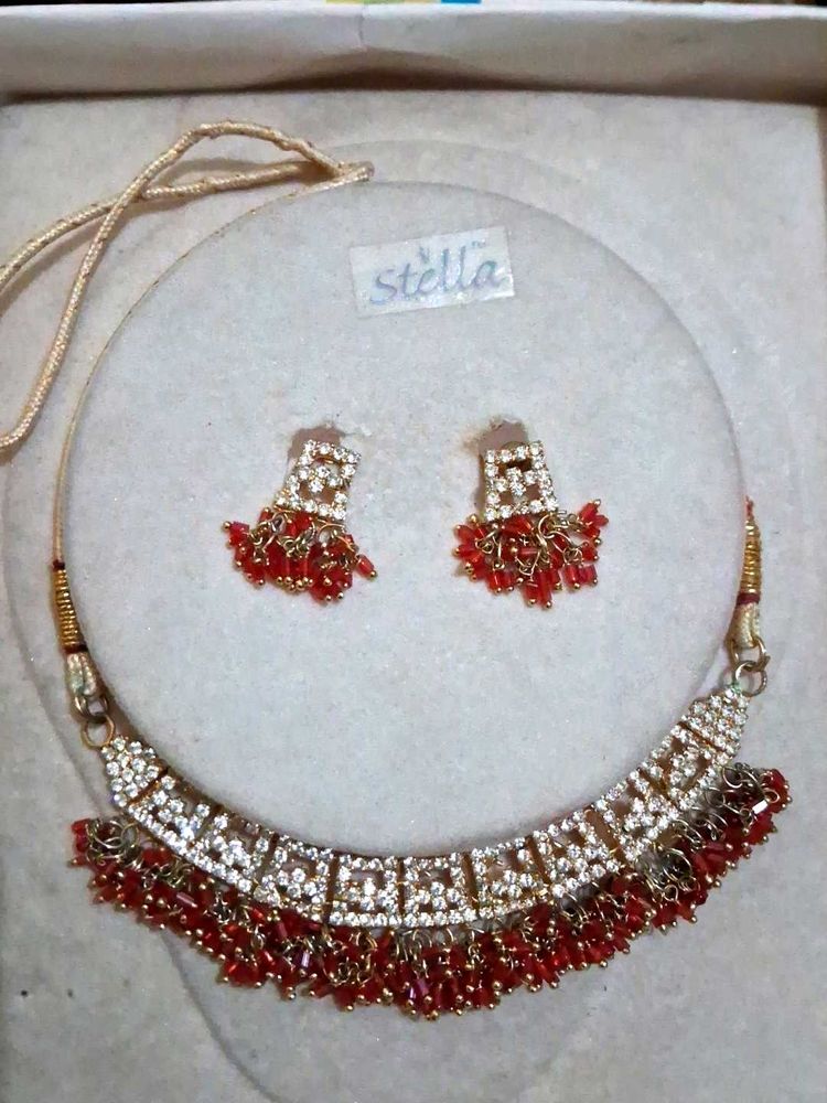 Necklace With Earrings